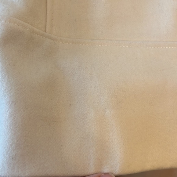 Marvin Richards women’s Wool coat. Off white with buttons , size small - Picture 4 of 15